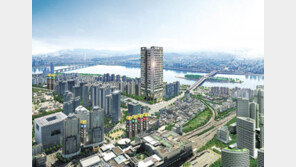 용산역 쿼드러플 역세권… 용산공원도 가까워