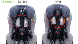 다이치 “‘에어백 카시트’ 국내 최초 개발…내년 출시 목표”