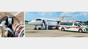 해외환자 이송전문 ‘하늘위 응급실’… 에어앰뷸런스 아시나요