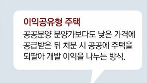 ‘차익 절반 회수’ 반값 주택 내년 첫 공급 