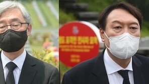 윤석열 ‘광주 참배’ 최재형 ‘통치행위 비판’…제헌절 메시지 대결