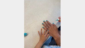 한혜진, 기성용 네일 사진까지…축구선수보다 ‘아빠’