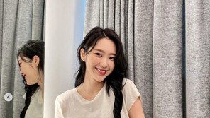 오마이걸 지호, 오늘도 예쁘지호…“피로가 싹 사라지네”