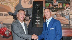 정몽구 명예회장, ‘자동차 명예의 전당’ 한국인 최초로 헌액