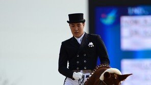 [올림픽] 승마 김동선, 마장마술 개인전 결선 진출 좌절