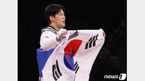 태권도 80㎏ 초과급 인교돈, 동메달 획득… 9번째 메달