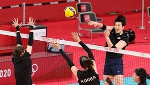 건재 과시한 김희진…여자 배구, 케냐 꺾고 첫 승
