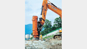 발파 없는 암파쇄장비 선보여… 진동-소음 민원도 해소