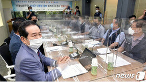 정세균 “이낙연과 단일화? 전혀 생각 없다…부적절한 얘기한 것”