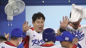 한국야구, 올림픽 2연패 시동 ‘예방주사 맞았다’