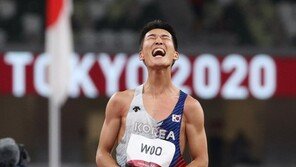 기적을 넘은 높이뛰기 우상혁, 한국新으로 최종 4위 ‘쾌거’