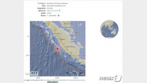 ‘불의 고리’ 인도네시아 수마트라에서 규모 5.9 지진