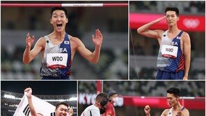 일병 우상혁 “軍은 꿈 이뤄줄 토양…올림픽 메달 향해 정진”