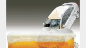 대낮 비틀비틀 음주 외제차, 경찰서장 직관에 딱 걸렸다