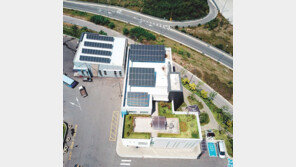 청라 BRT 차고지에 태양광 발전설비 가동