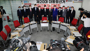 尹·崔 9명, 劉 8명 ‘현역 영입전’…洪·元은 ‘줄세우기’ 비판