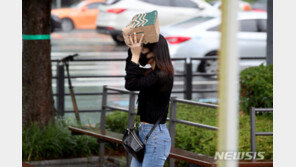 [날씨]전국 곳곳에 소나기…낮 최고 33도 후텁지근