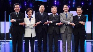 與 ‘네거티브 휴전’에도…TV토론 내내 ‘난타전’ 계속