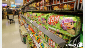 라면 이어 과자값도 오른다… 꼬깔콘·홈런볼 등 10%이상 ↑