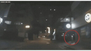 “더워, 탈거야” 한밤 골목길 여성 운전車 쫓아온 남성 ‘소름’