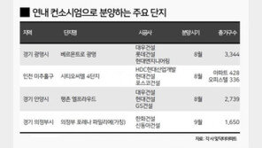 컨소시엄 아파트 각광 속 연내 3만2400가구 분양