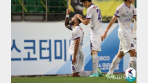 K리그2 안양, 전남 2-1 꺾고 2위 도약