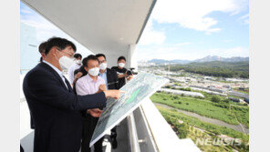 김현준 LH 사장, 3기 신도시 현장 점검…“내집 마련 합리적 대안”