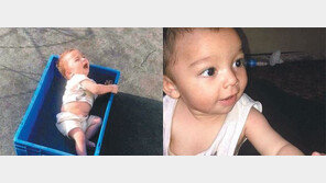 카불공항에 홀로 남겨진 7개월 아기