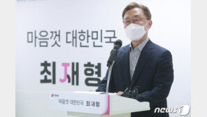 검찰 “정권교체” 마이크 발언 최재형 전 감사원장 수사 착수