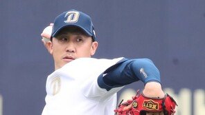 1437만에 세이브…이용찬 “과거 마무리 투수 경험 떠올려 투구”