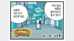 [신문과 놀자!/고독이의 토막상식]사회적 거리 두기 4단계