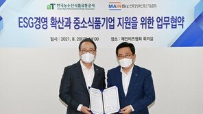 aT-경영혁신중소기업협, 맞손 잡고 농수산 중소기업 경쟁력·ESG경영 키운다