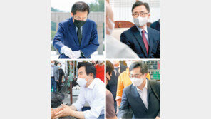 홍준표, 5·18참배 “마음 열어달라”… 최재형 “기득권 노조 개혁” 