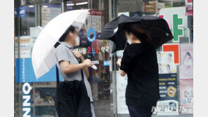 일요일도 곳곳 강한 비…태풍 ‘오마이스’ 내주 영향