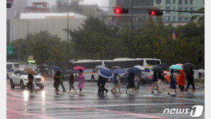 집중호우·강풍에 전국서 5명 부상…항공기 60여편 운항 차질