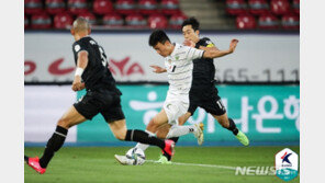 전북, 성남과 0-0 무승부…K리그1 선두 탈환 실패