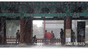 더위 물러나는 ‘처서’, 태풍 상륙…남부·제주 ‘물폭탄’