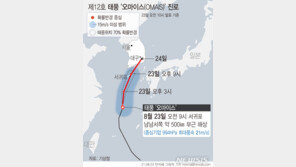 강원 영월·태백·삼척·남부산지 호우주의보 발령