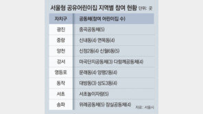 “가까운 어린이집 3∼5곳이 함께… 공동보육 첫발”