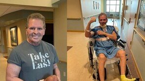 근육 다 잃었다…美 유명 트레이너, 코로나 백신 거부 결과 ‘충격’