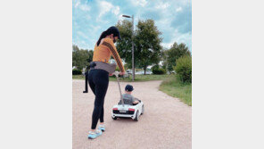 사유리 아들 젠, 폭풍 성장…생후 9개월에 ‘외제차 오너’