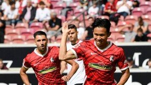 정우영, 분데스리가 진출 첫 멀티골…팀 3-2 승리 이끌어