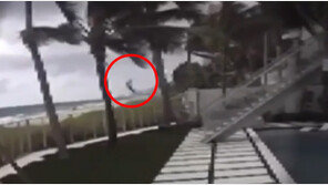 서핑 중 강풍에 날아간 美남성 2층 건물 부딪혀 사망