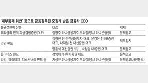 손태승 징계취소 판결에… 금감원 ‘CEO 제재’ 정당성 흔들 