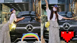 치어리더 박기량, 10년 근속 회사서 ‘1억원대 벤츠’ 선물받아