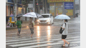 ‘흐린 목요일’ 남부엔 계속 비…낮 최고 28도 선선