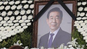 박원순 전 서울시장 묘 훼손하고 직접 신고…20대 남성 검거