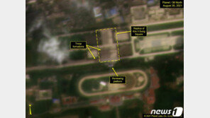 北 열병식 준비하나?…평양 미림비행장에 ‘수상한’ 움직임