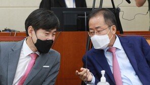 홍준표-하태경 “역선택 아니라 확장성, 尹 말 바꾸기 해명해야”