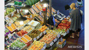 소비자물가 5개월 연속 2%대…추석 명절 앞두고 부담 ↑